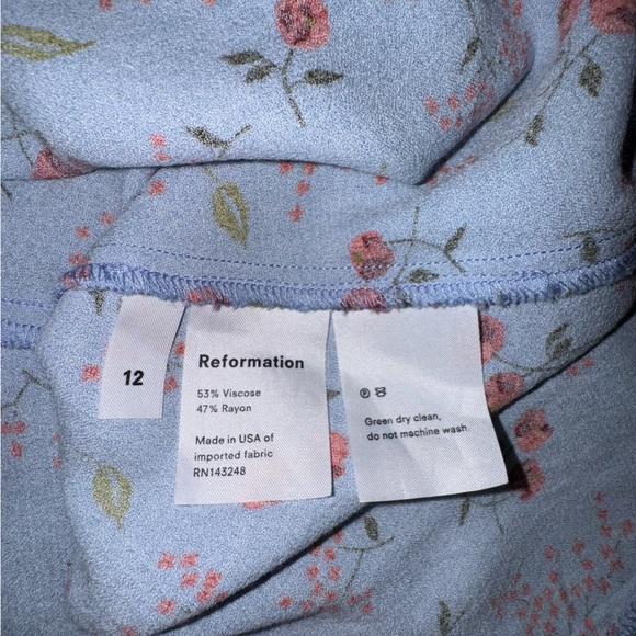 Reformation Abby Tie-Back Mini Dress - Picture 10 of 16